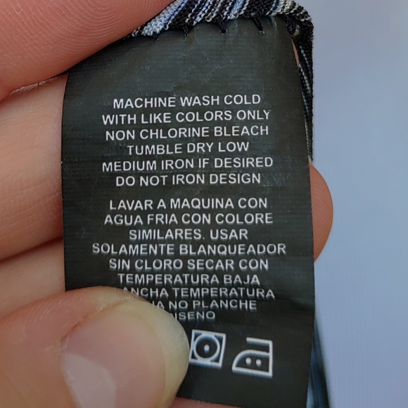 Beverly Hills Performance Tank Top Black Marled Gym Athletic Workout Racerback - Picture 11 of 12